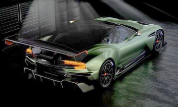 Supercarul Vulcan, prezentat la Geneva